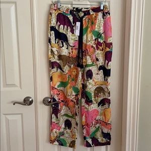 JCrew Silk Pant